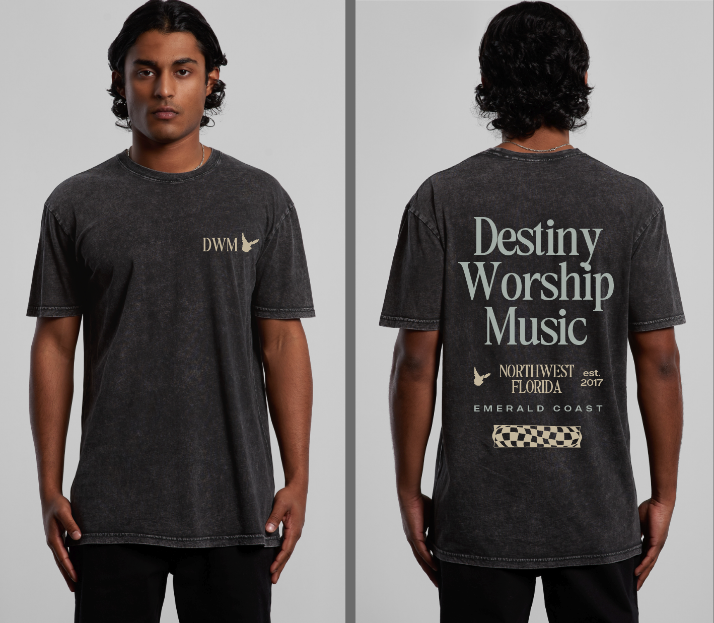 Destiny Worship Music / Acid Wash / T-Shirt